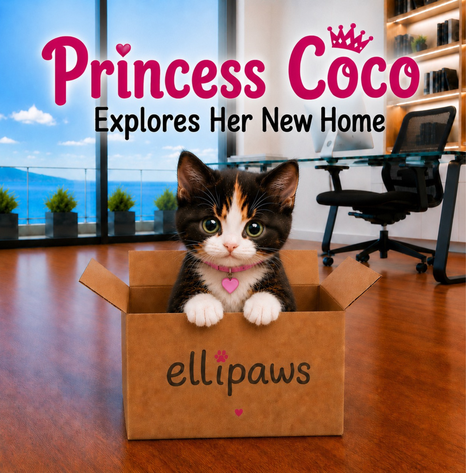 Cover of Princess Coco — Explores Her New Home